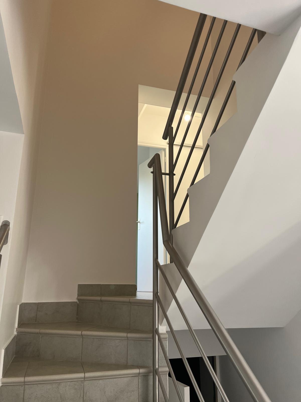 rénovation cage d'escalier